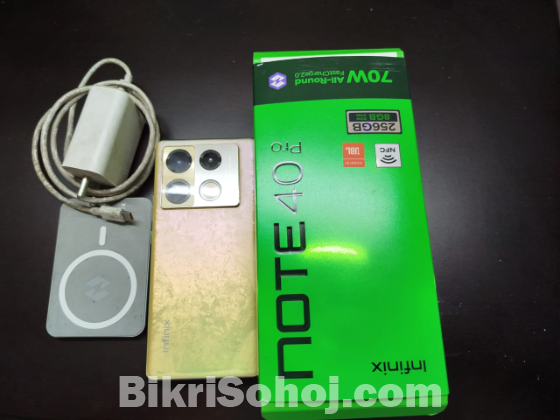 Infinix note 40 pro